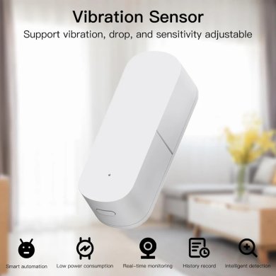 MOES - Capteur de vibration Zigbee connecté