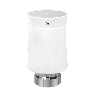 MOES - Thermostat connecté Zigbee TRV BRT-100 Mini pour radiateur