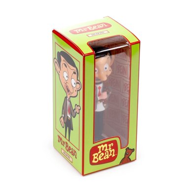 Mr Bean avec Teddy Solar Pal – Figurine solaire décorative
